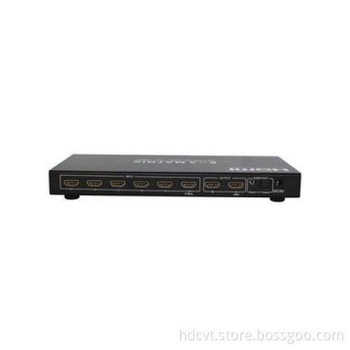 6x2 HDMI 1.4 matrix, with 4kx2k support, 3D